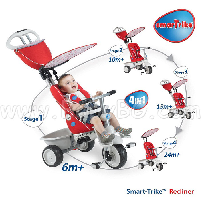 Smart Trike - �������� Recliner 4 � 1 � ������� �������
