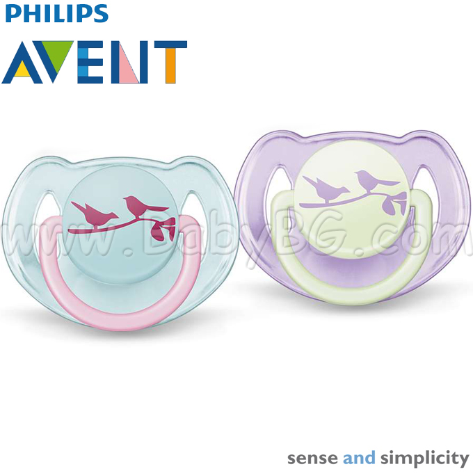 Philips AVENT - ��������� ������� � �������� Bird Blue/Lilac