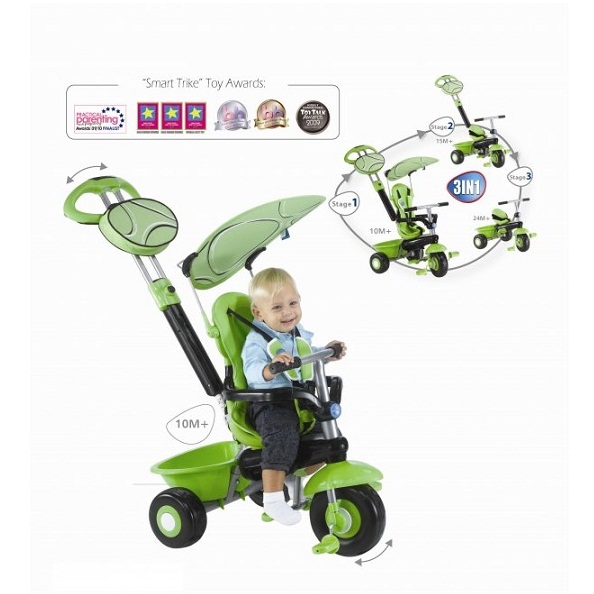 Smart Trike Sport �������� 3 � 1 Green
