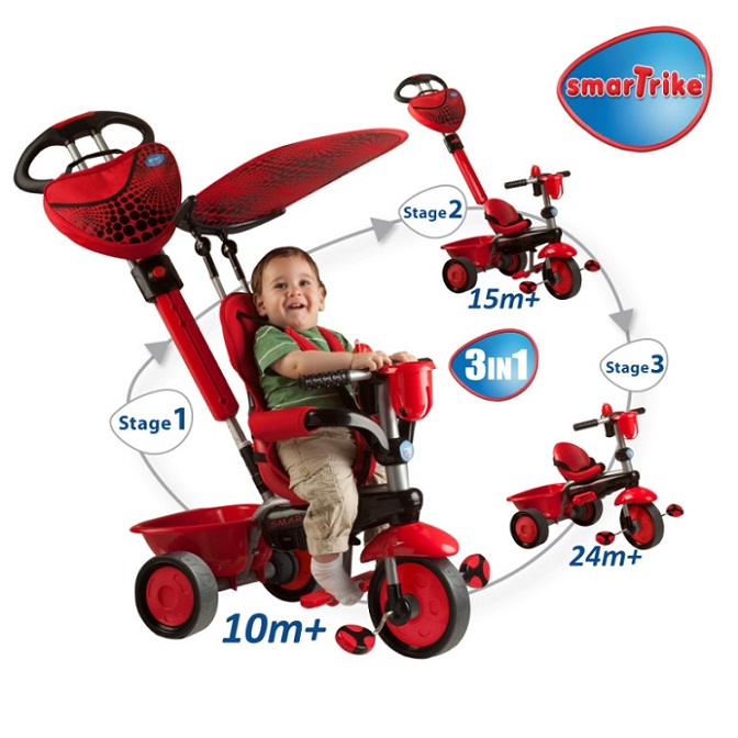 Smart Trike - �������� Zoo Ladybug 3 � 1 � ������� �������